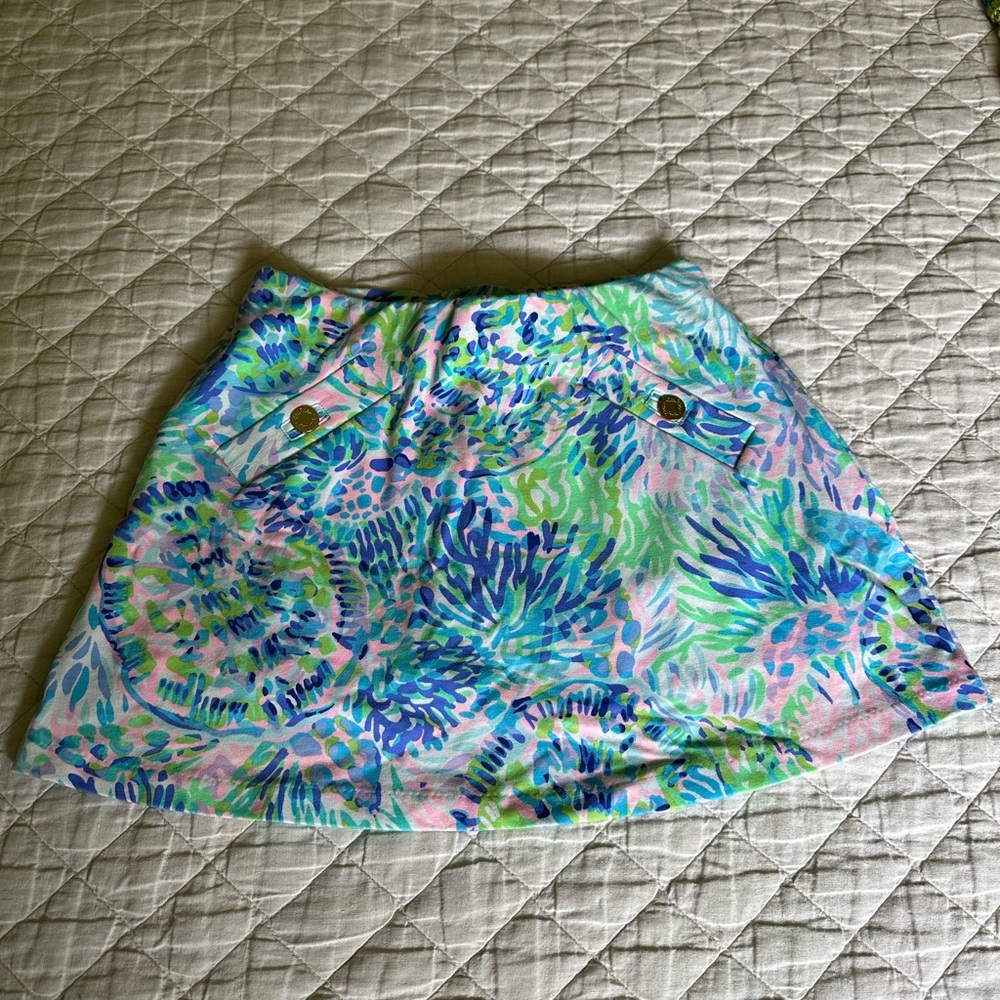 NWT Lilly Pulitzer Shell of a Party Madison Skort